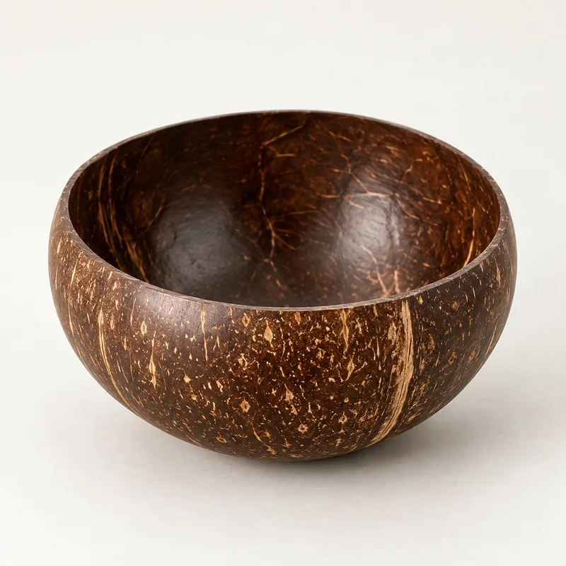 Coconut Shell Bowl - AI-generated illustrative demo image