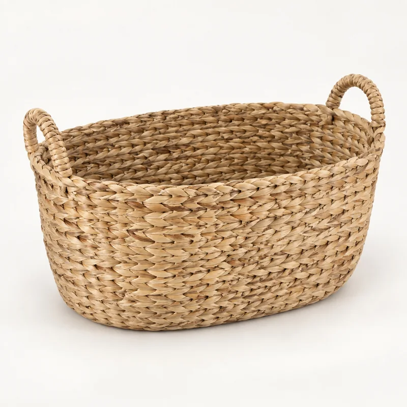 Woven Storage Basket - AI-generated illustrative demo image