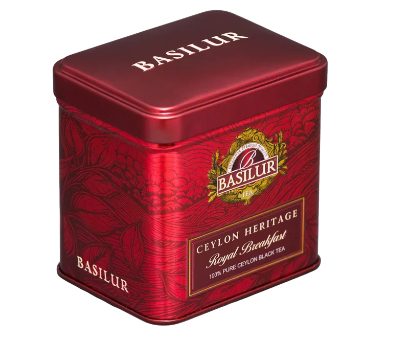 Basilur Ceylon Heritage Royal Breakfast Tea - 50g Loose Leaf Black Tea