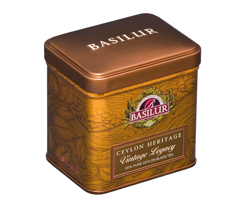 Basilur Ceylon Heritage Vintage Legacy Tea - 50g Loose Leaf Black Tea