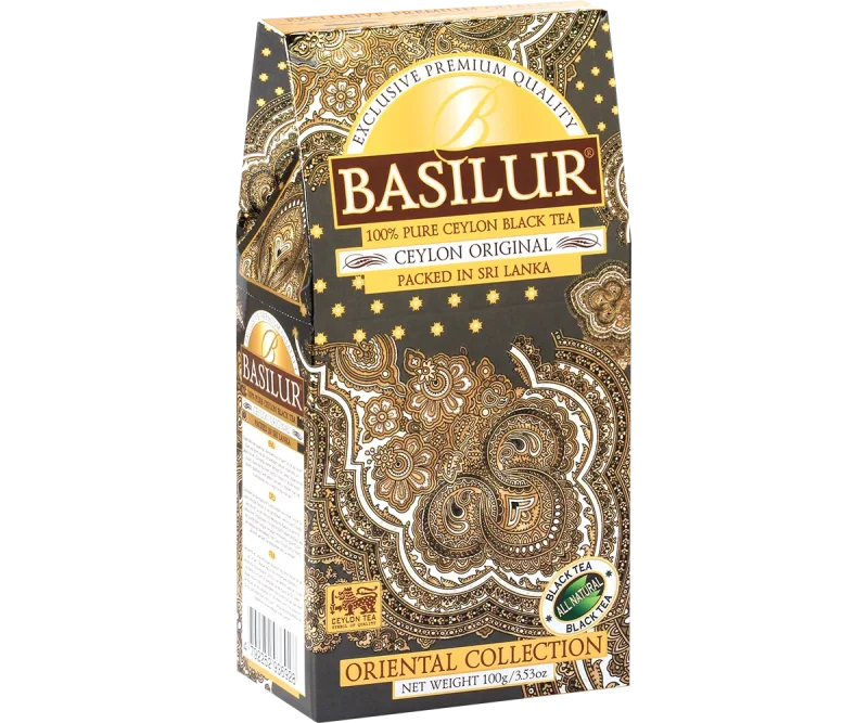 Basilur Ceylon Original Black Tea - 100g Loose Leaf Refill Pack
