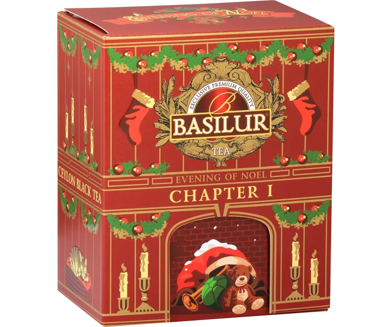 Basilur Evening Of Noel - Marigold & Coffee, Vanilla Black Tea - 75g Loose Leaf