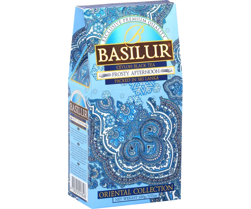 Basilur Frosty Afternoon - 100g Loose Leaf Ceylon Black Tea
