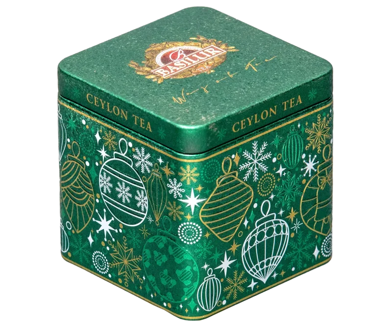 Basilur Gift of Joy Tin Caddy - 40g Loose Leaf Ceylon Black Tea