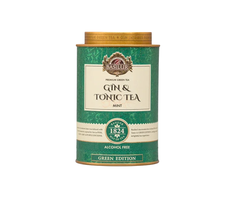 Basilur Gin Tea - Green Edition - 75g Loose Leaf Green Tea
