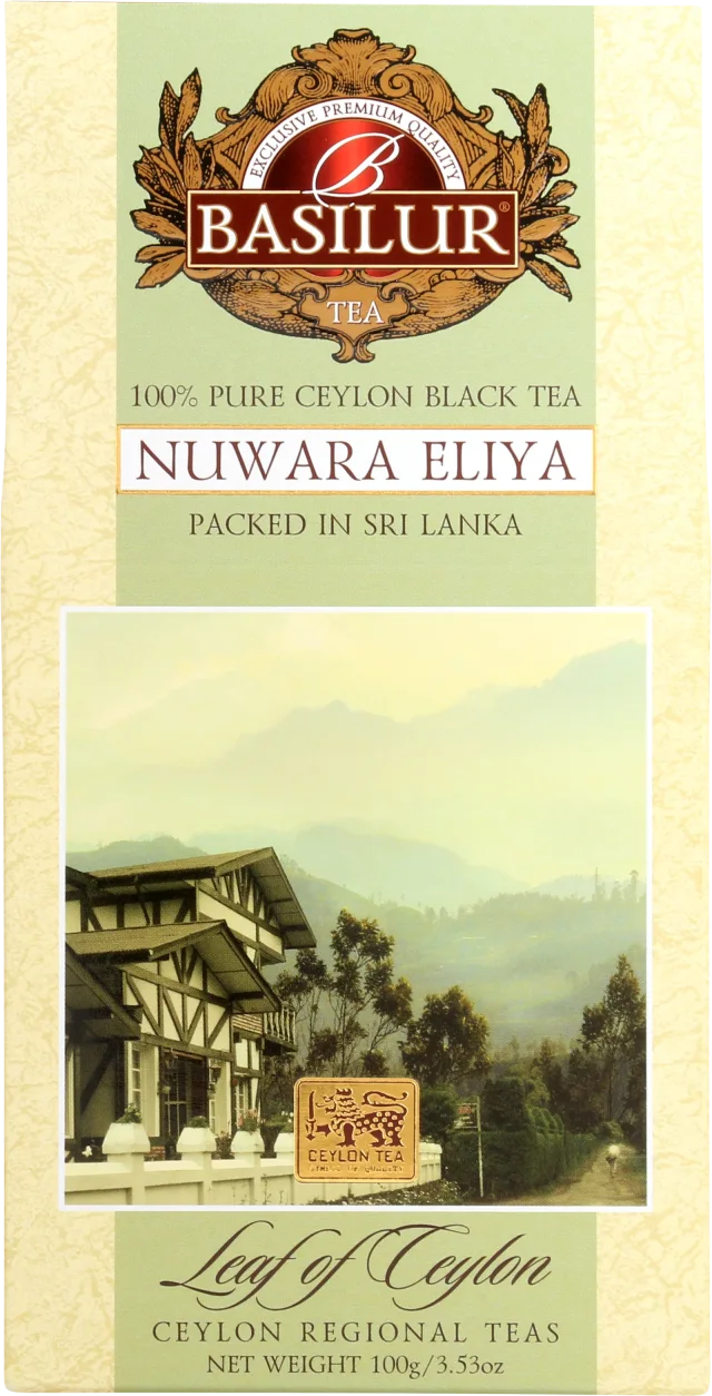 Basilur Leaf of Ceylon - Nuwara Eliya Regional Tea - 100g Loose Leaf Refill Pack