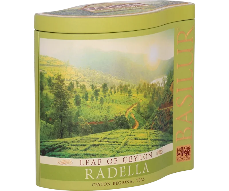 Basilur Leaf of Ceylon - Radella Regional Green Tea - 100g Loose Leaf