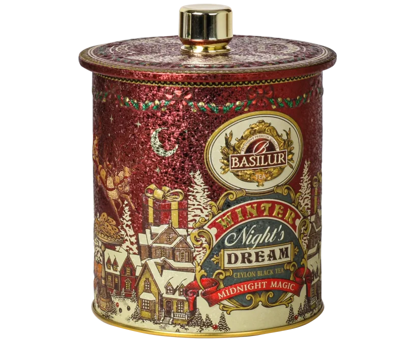 Basilur Midnight Magic - Cornflower and Cherry Black Tea - 100g Loose Leaf