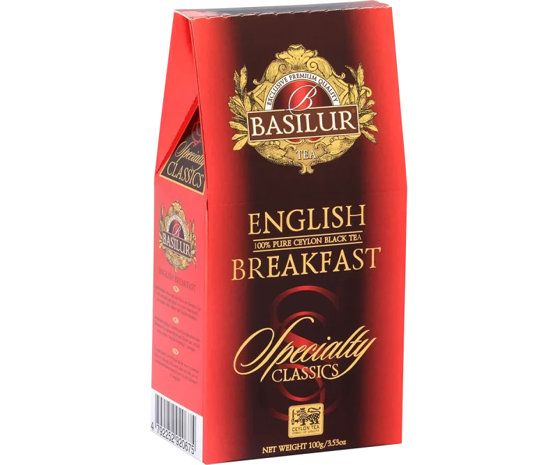 Basilur Specialty Classics - English Breakfast Black Tea - 100g Loose Leaf