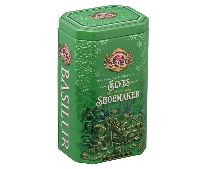 Basilur The Elves and the Shoemaker Tin Caddy - 75g Ceylon Black Tea