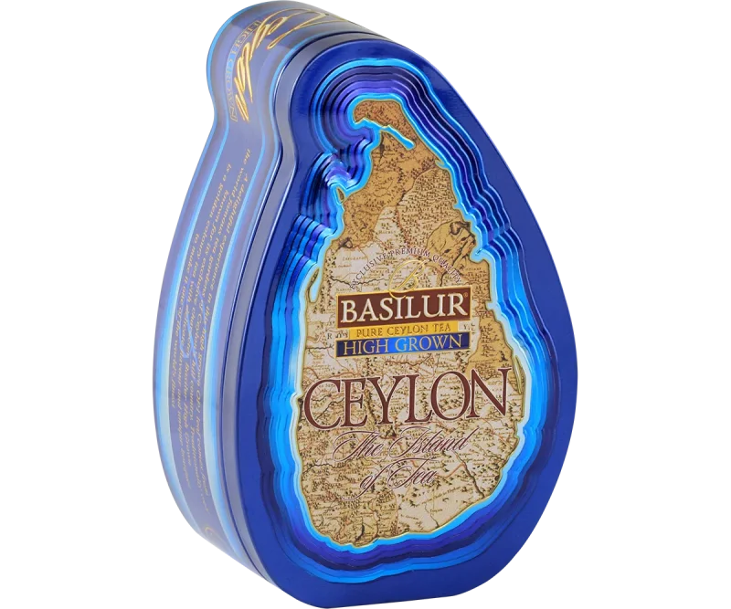 Basilur The Island of Tea - High Grown Pure Ceylon Black Tea - 100g Loose Leaf Tea
