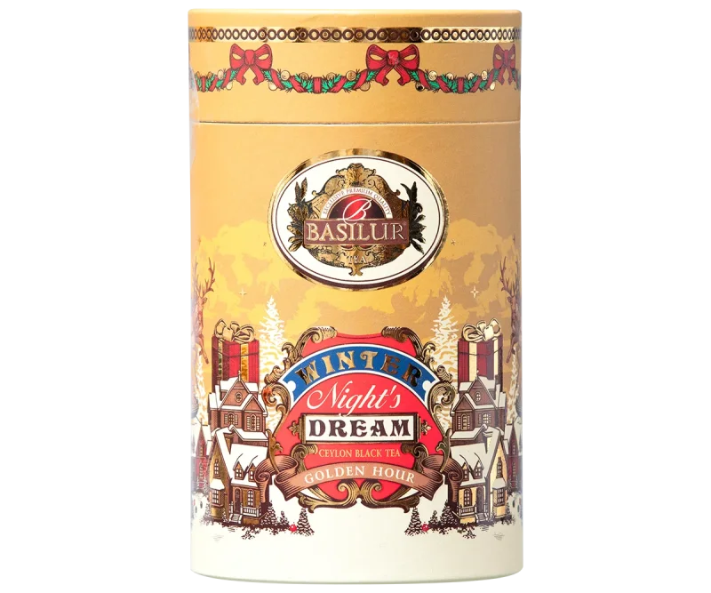 Basilur Winter Night’s Dream Golden Hour - 75g Loose Leaf Ceylon Black Tea