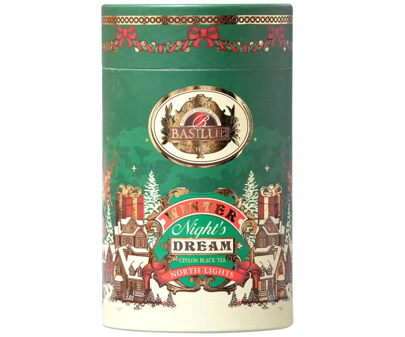 Basilur Winter Night’s Dream North Lights - 75g Loose Leaf Ceylon Black Tea