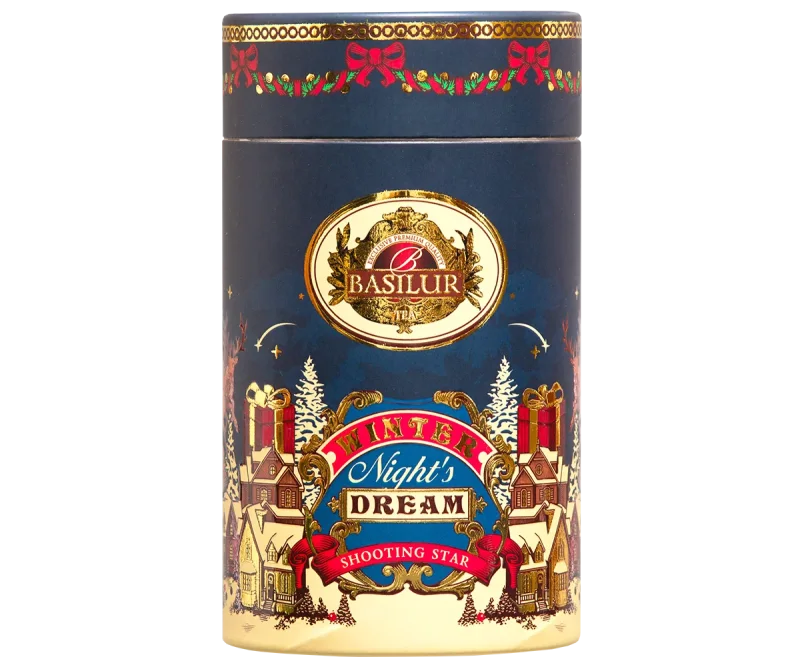 Basilur Winter Night’s Dream Shooting Star - 75g Loose Leaf Ceylon Black Tea