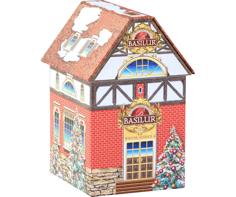 Basilur Winter Tea House - Caramel & Vanilla Black Tea - 100g Loose Leaf