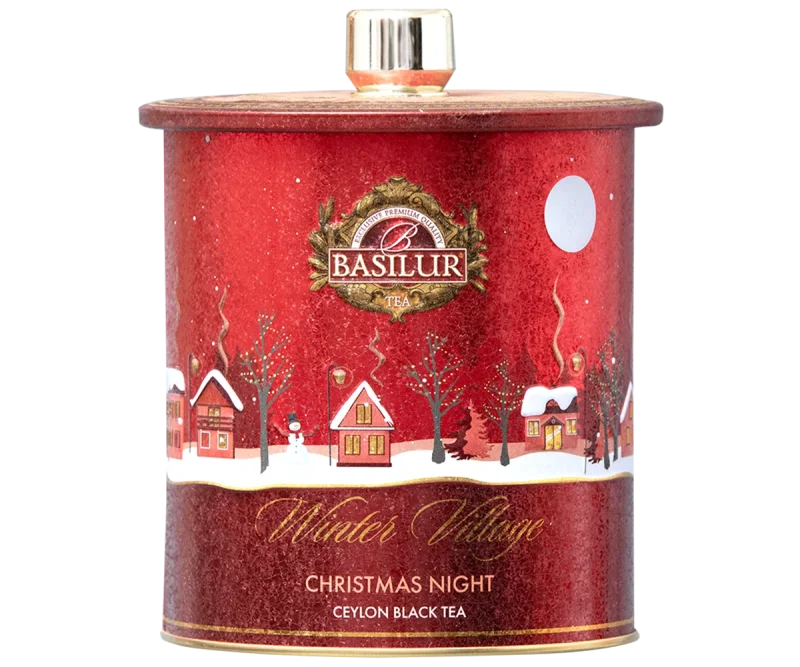 Basilur Winter Village Christmas Night - 100g Loose Leaf Black Tea