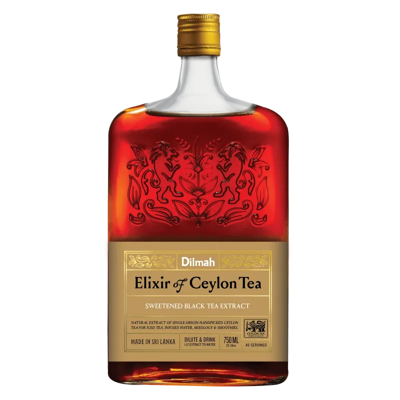 Elixir of ceylon black tea 750ml glass bottle