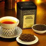Silver Jubilee Mandarin & Marzipan Ceylon Black Tea Tin Caddy-125g Loose Leaf - image 2