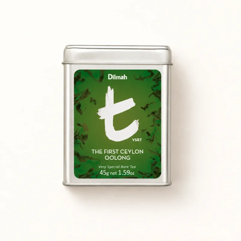 t-Series VSRT The First Ceylon Oolong Tea Tin Caddy-45g Loose Leaf