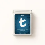 t-Series VSRT Ceylon Silver Tips White Tea Tin Caddy-40g Loose Leaf